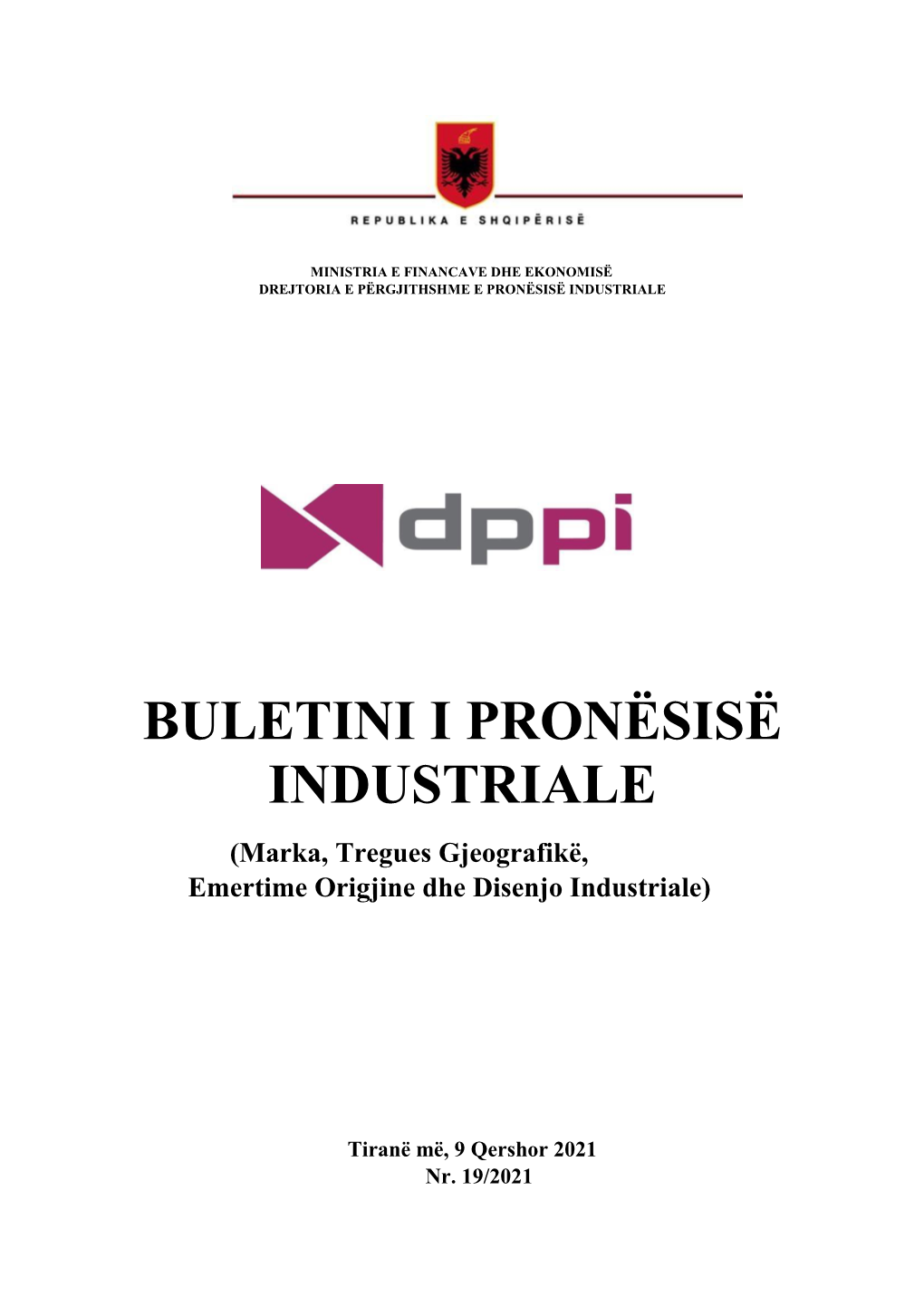 Buletini I Pronësisë Industriale