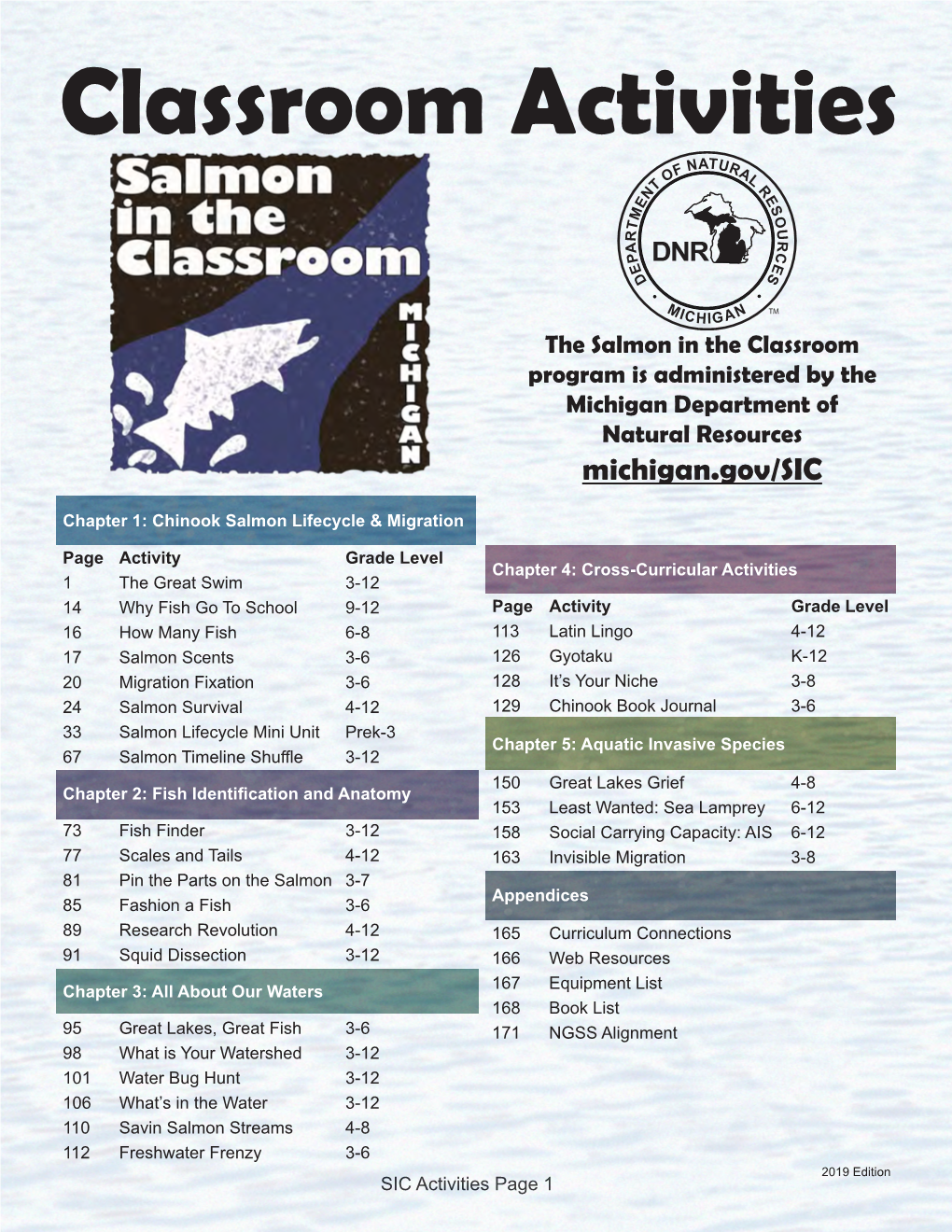 Salmon in the Classroom Activity Guide