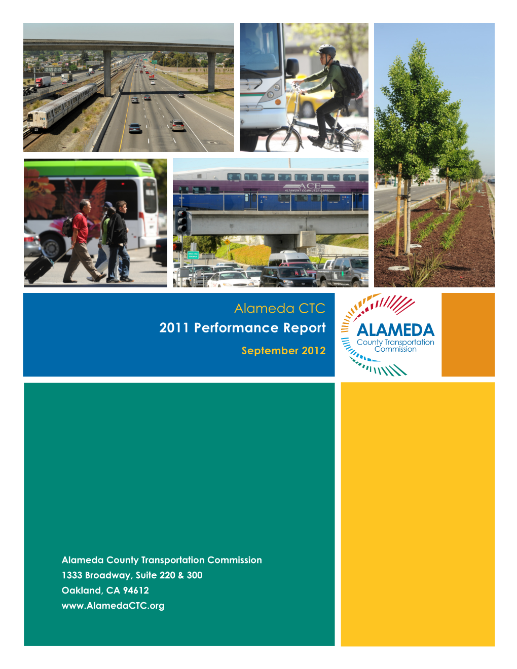 Alameda CTC 2011 Performance Report