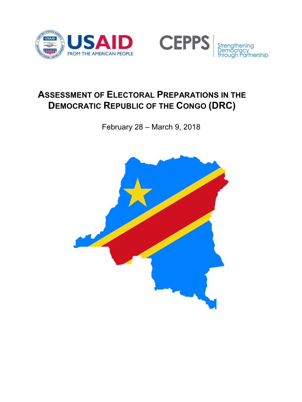 Assessment of Electoral Preparations in the Democratic Republic of the Congo (Drc)