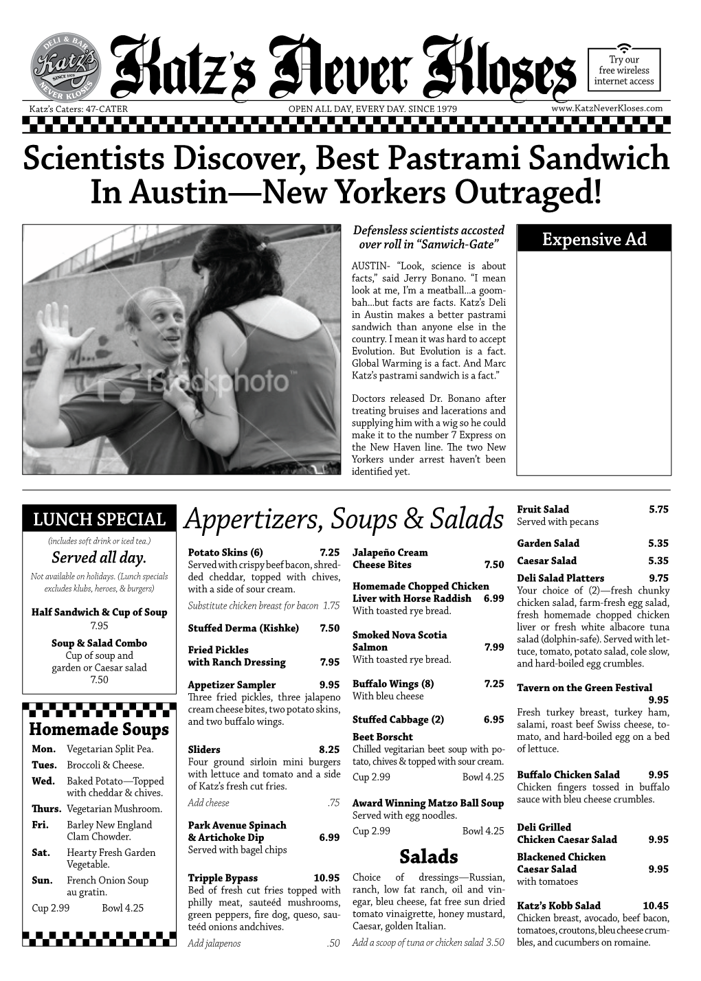 Scientists Discover, Best Pastrami Sandwich in Austin—New Yorkers Outraged!
