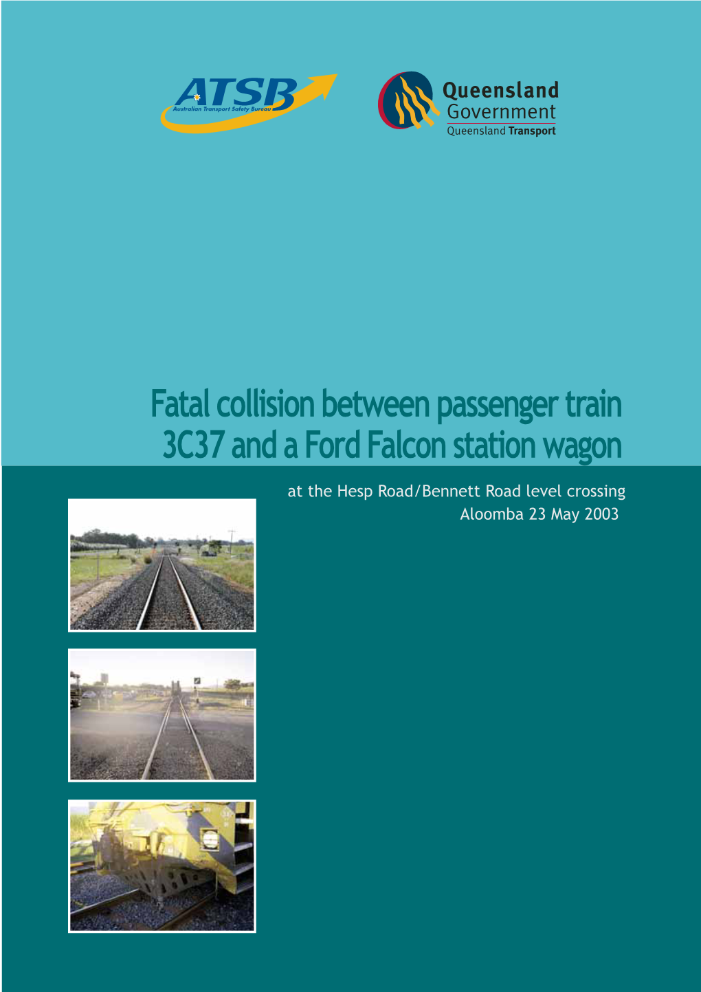 Fatal Collision Between Passenger Train 3C37 and a Ford Falcon Station Wagon