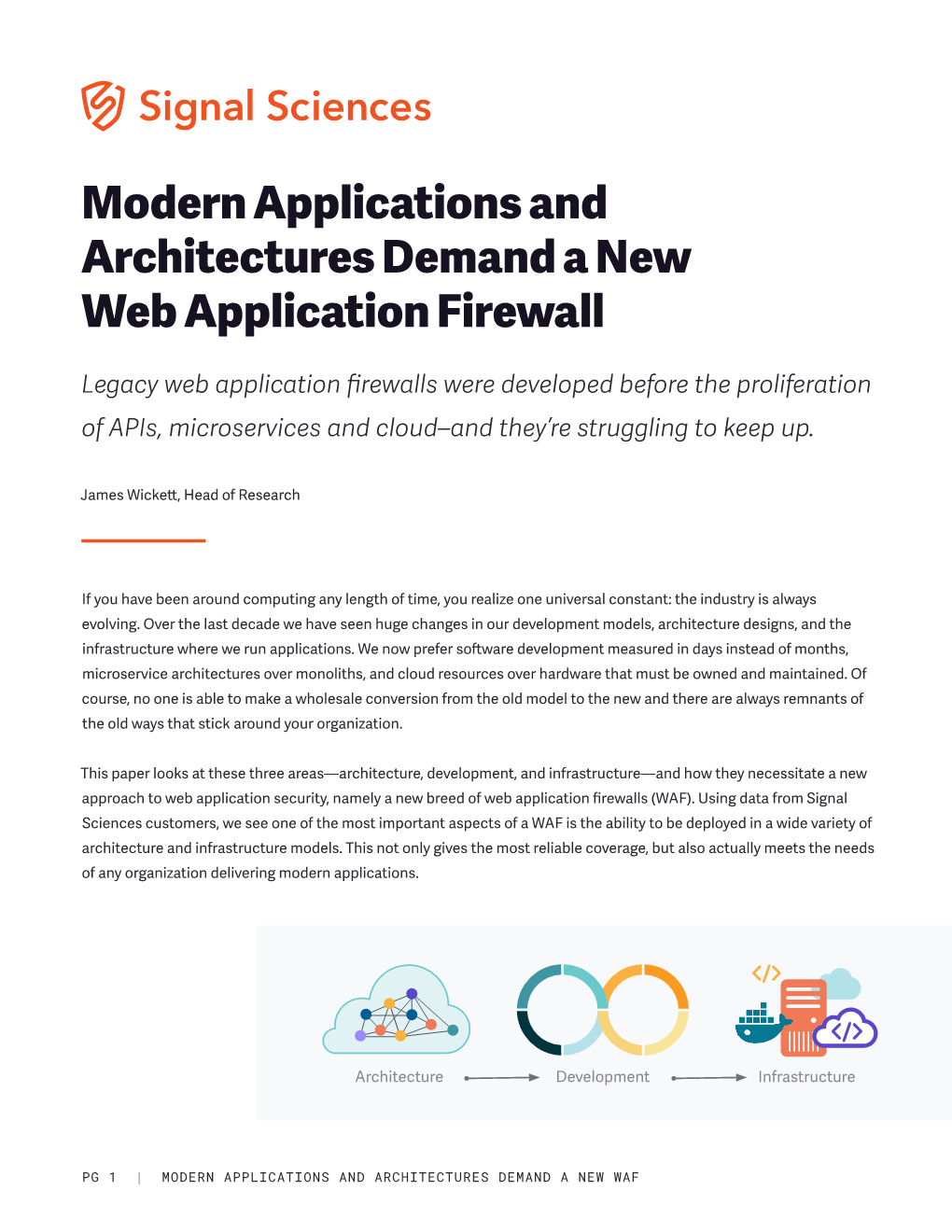 Modern Applications and Architectures Demand a New Web Application Firewall