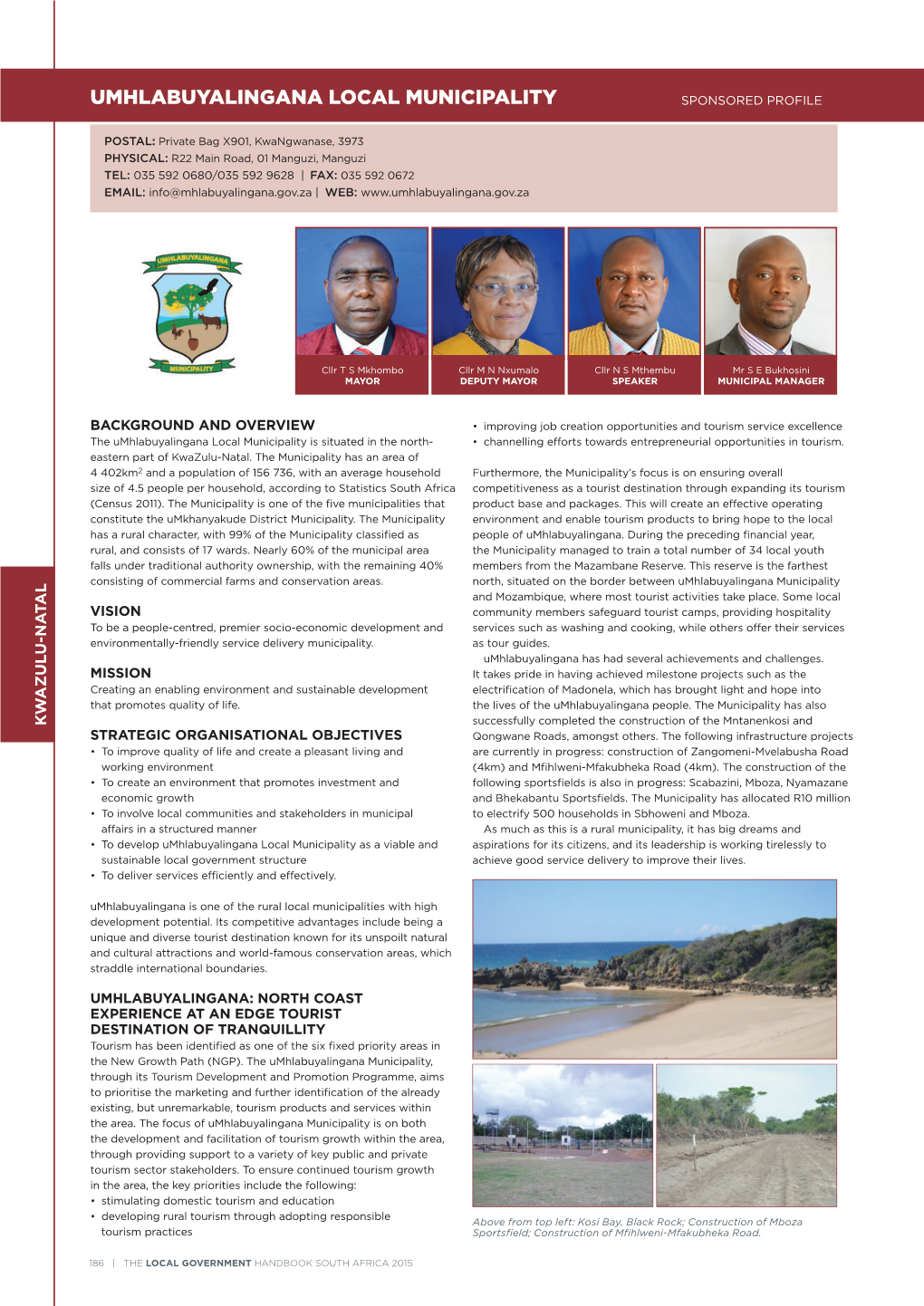 Umhlabuyalingana Local Municipality Sponsored Profile