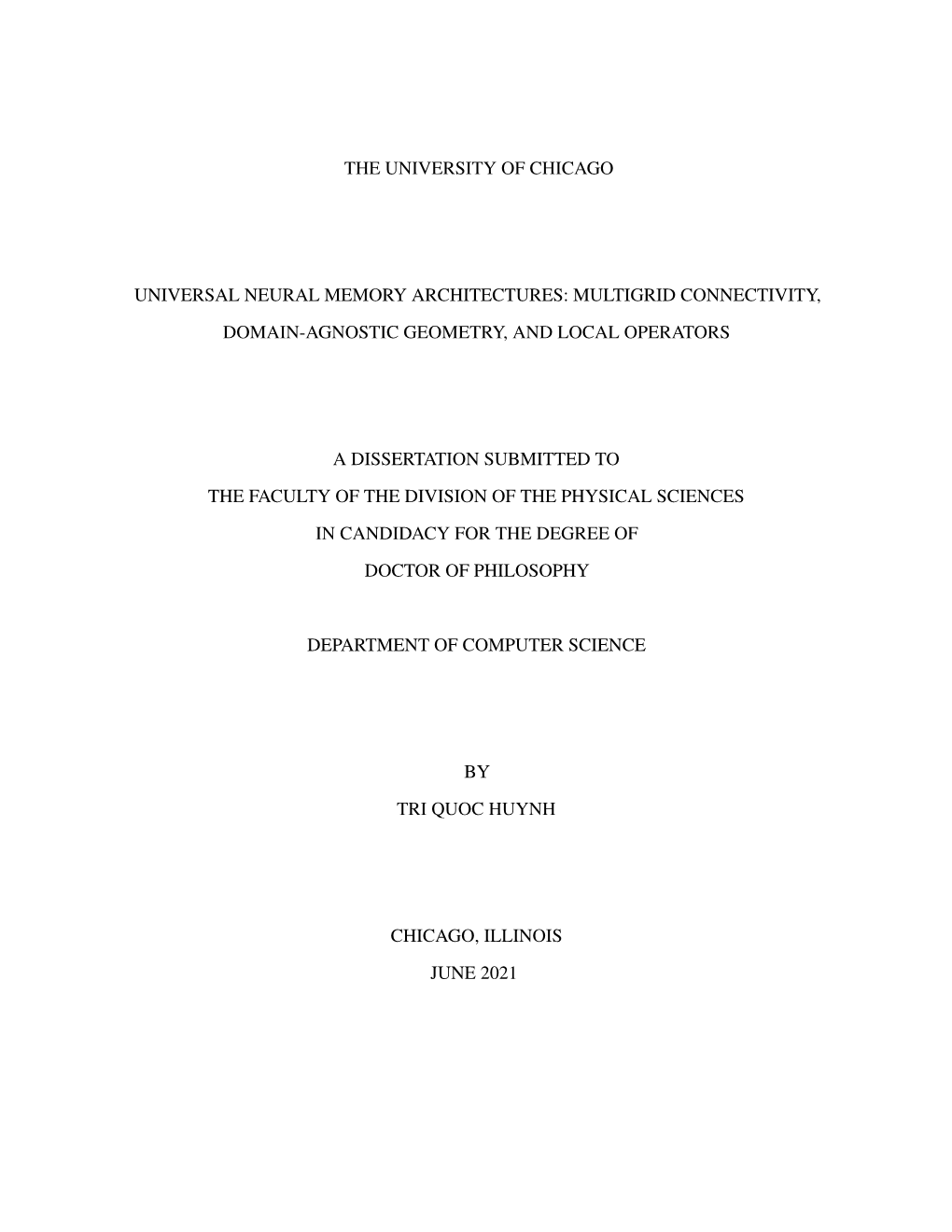 Multigrid Connectivity, Domain-Agnostic Geometry, and Local Operators