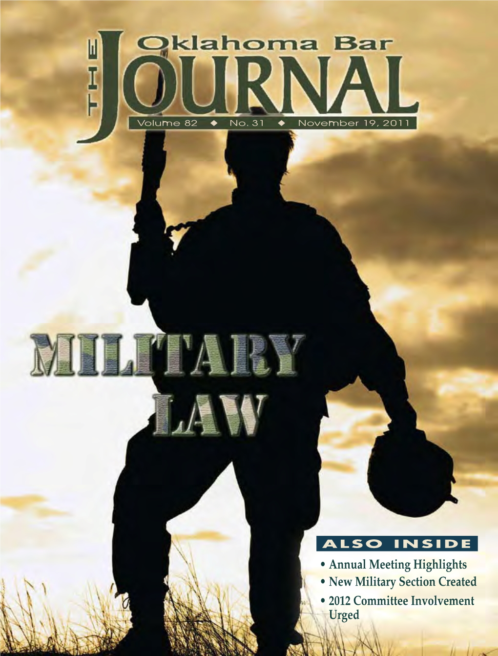 Oklahoma Bar Journal 2705 Your Business the Added Protection