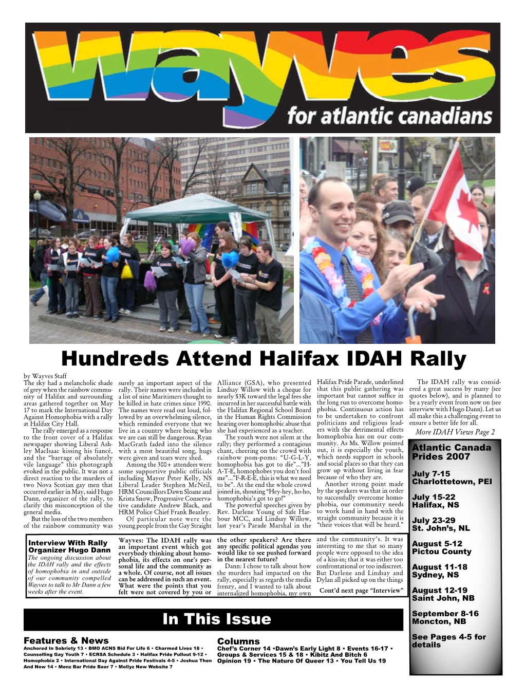 Hundreds Attend Halifax IDAH Rally