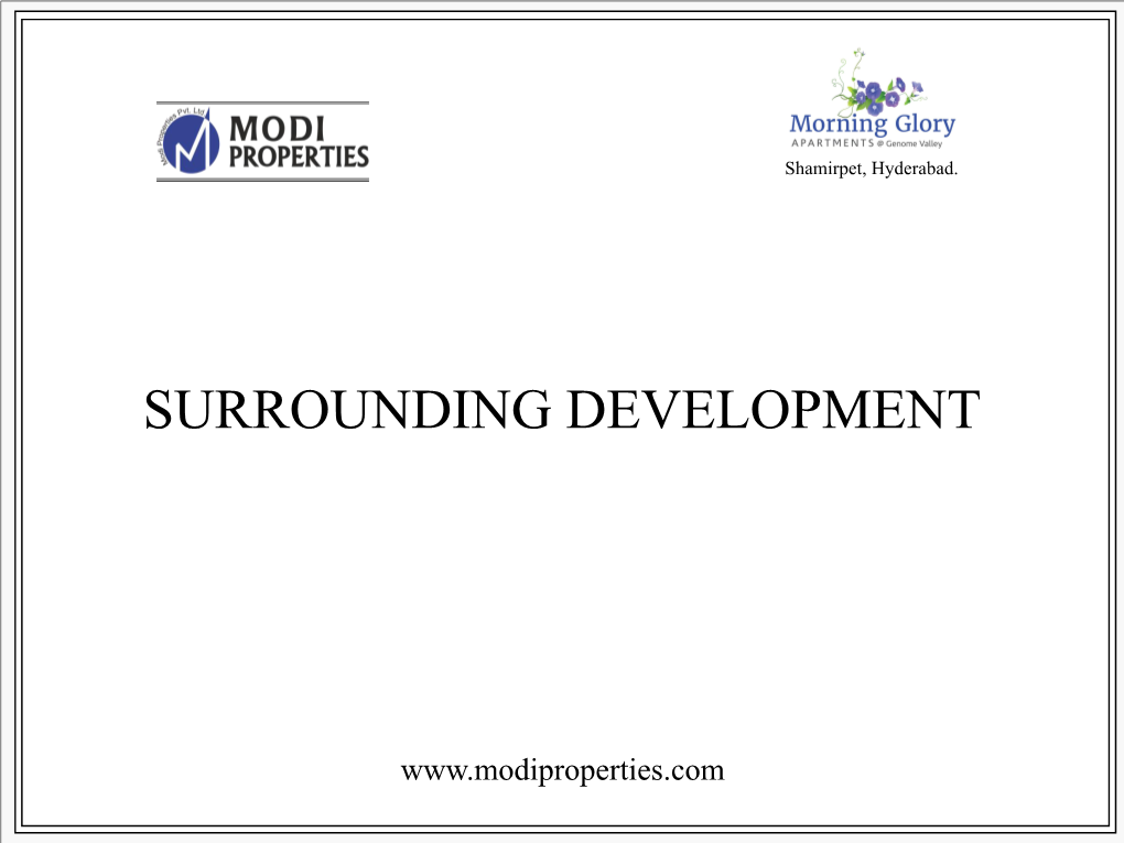 Surrounding Development