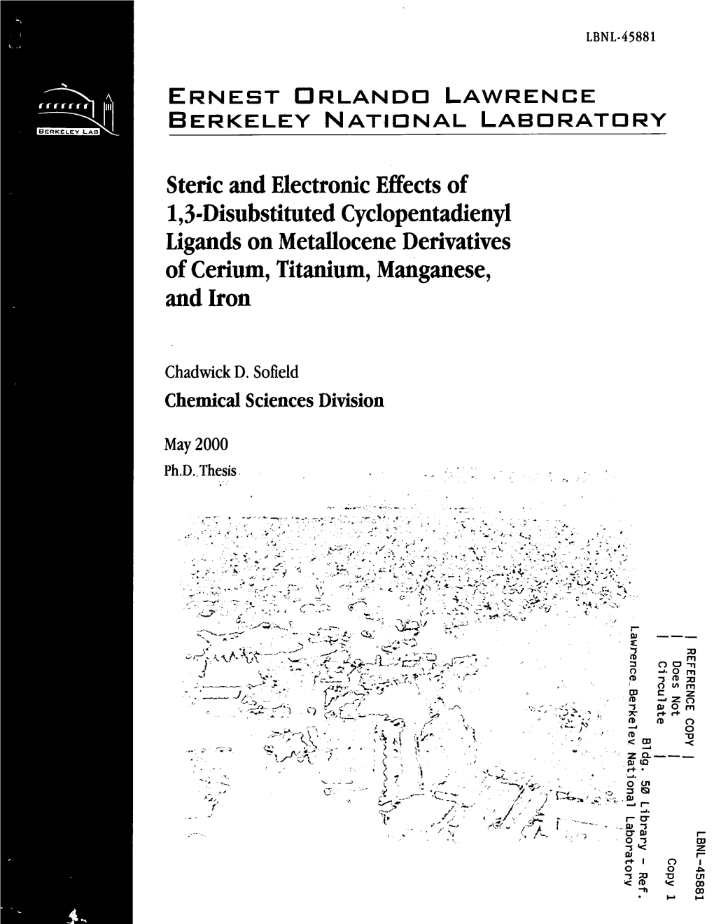 Sterle and Electronic Effects of 1,3-Disubstituted Cyclopentadienyl Ligands on Metallocene Derivatives of Cerium, Titanium, Manganese, and Iron