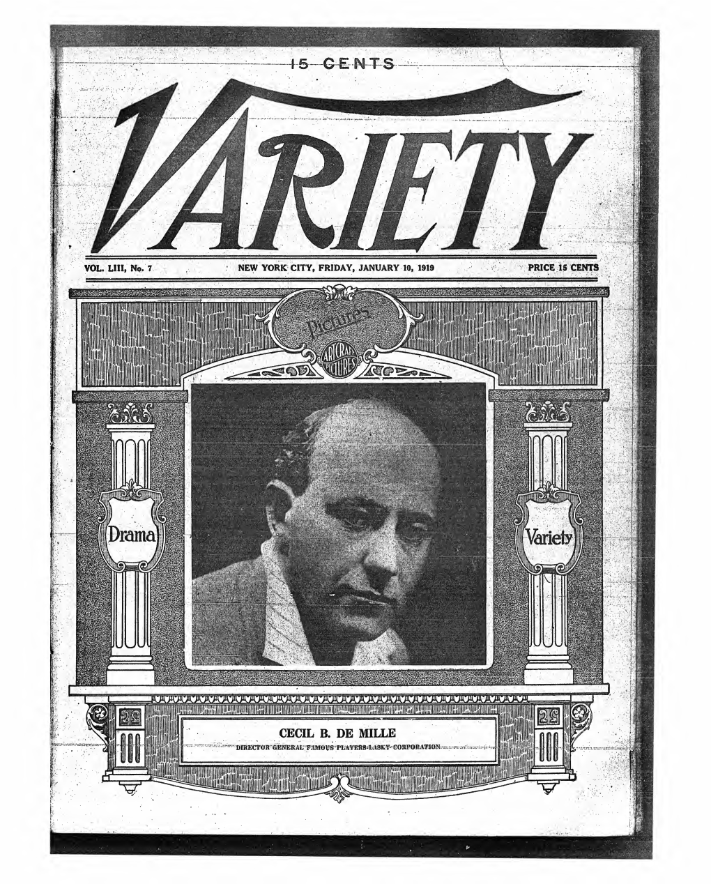 Variety (January 1919)