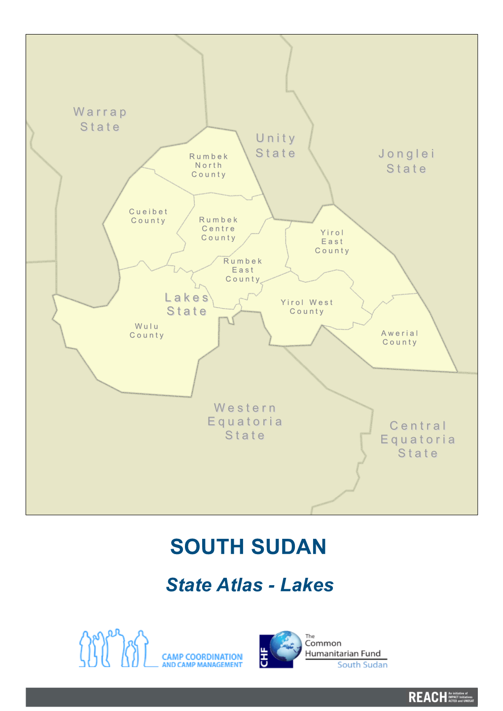 SOUTH SUDAN State Atlas - Lakes for Humanitarian Purposes Only SOUTH SUDAN Production Date: 30Th Sept 2015 Lakes State - Awerial County