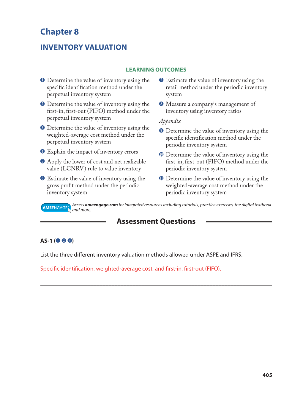 Chapter 8 Inventory Valuation