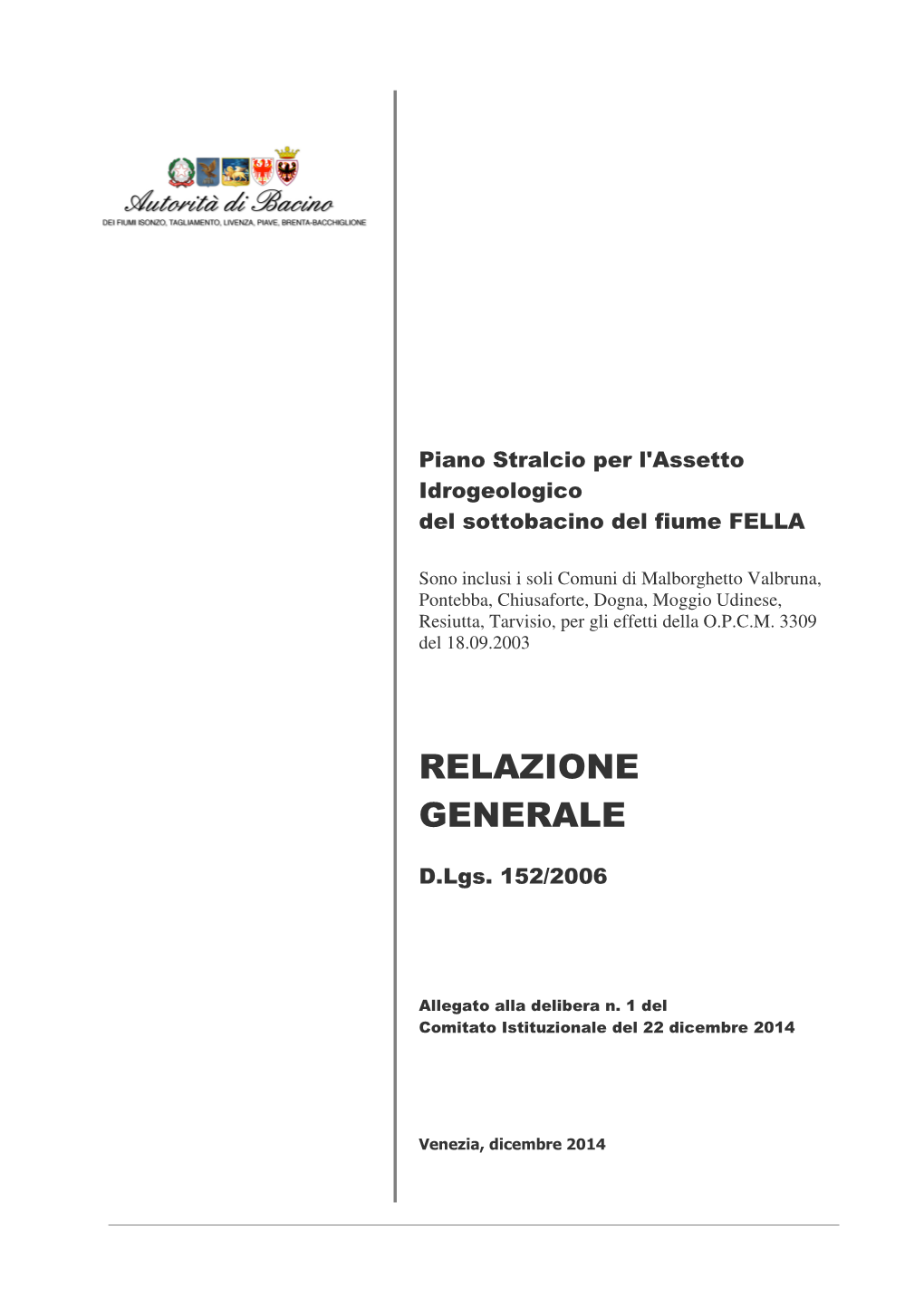 Relazione Generale