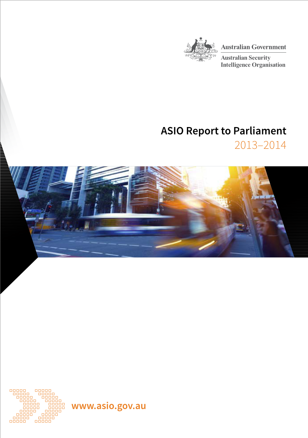 ASIO Report to Parliament 2013–2014