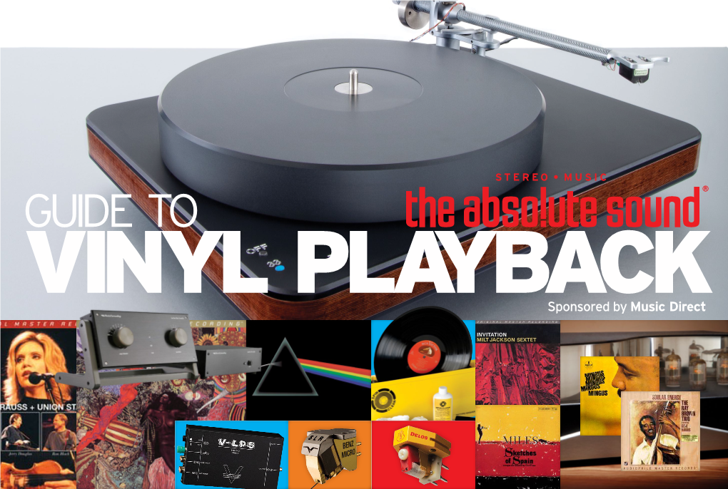 GUIDE to Vinyl Playback Sponsored by Music Direct