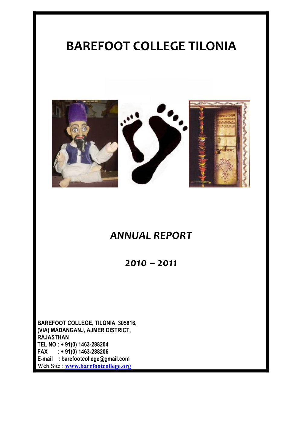 Annual Report – 2010-2011 09-05-2011
