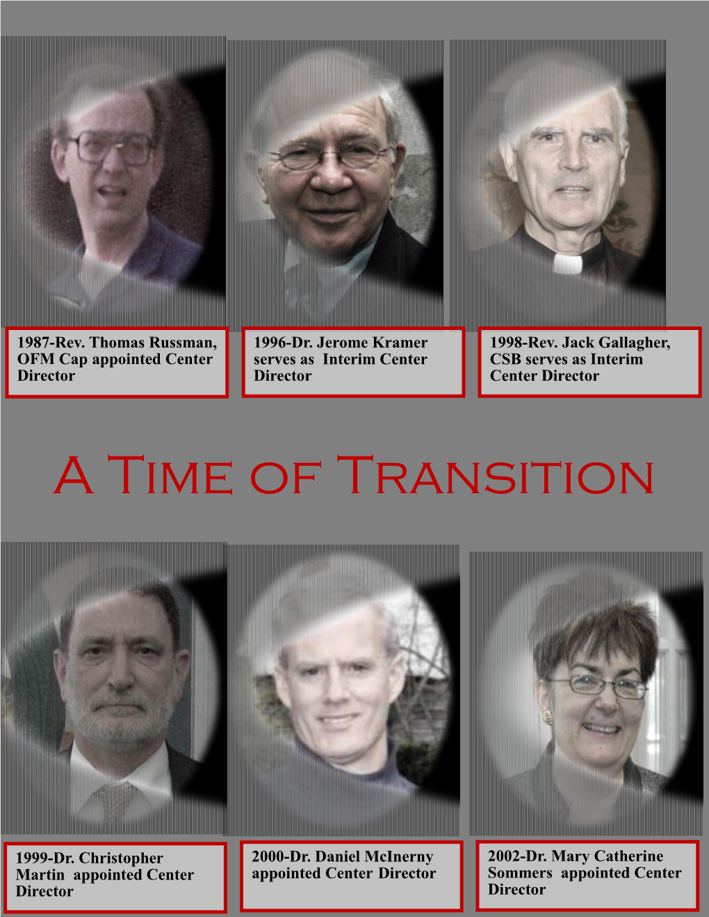 A Time of Transition: 1996-2004