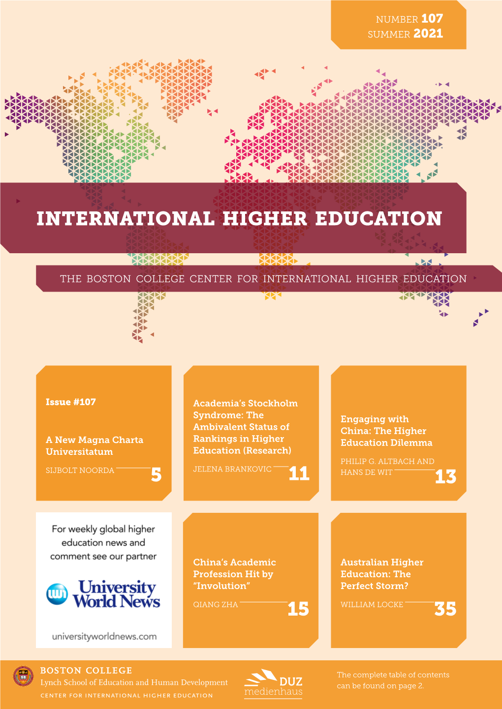 International Higher Education