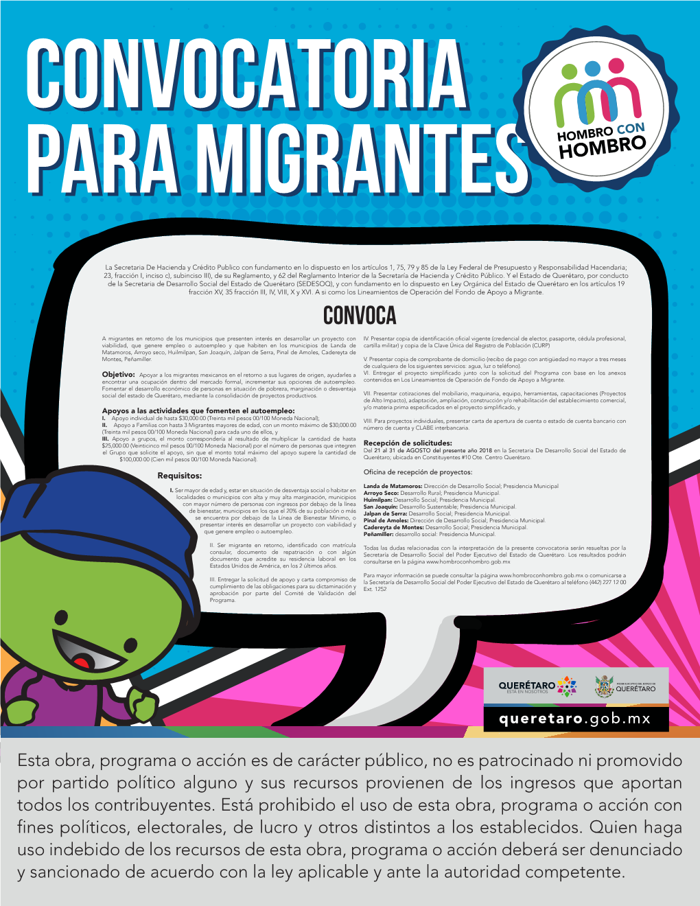 Convocatoria Fondo De Apoyo a Migrantes