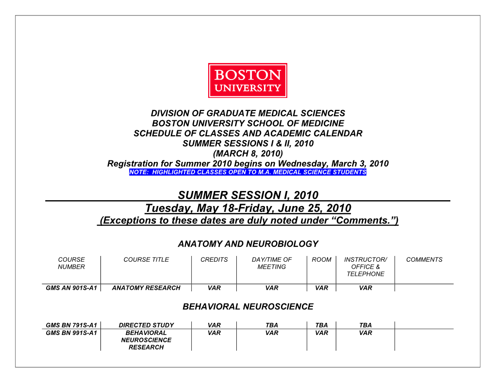 Division of Graduate Medical Sciences