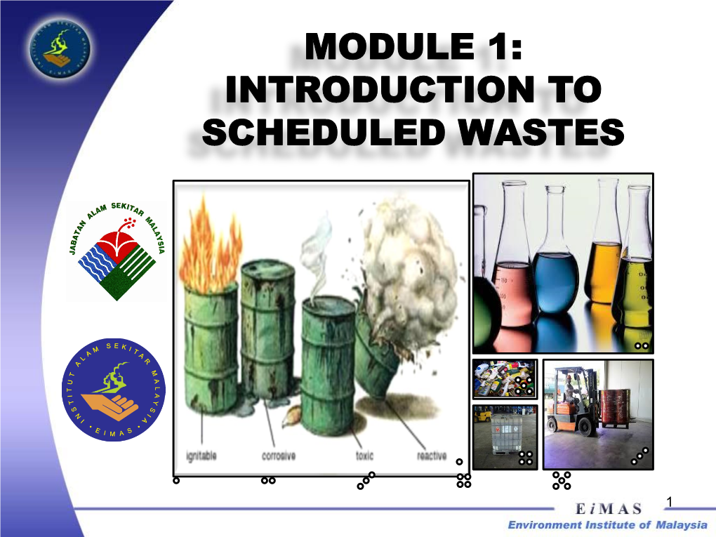 Environmental Quality (Scheduled Wastes) Regulations 2005