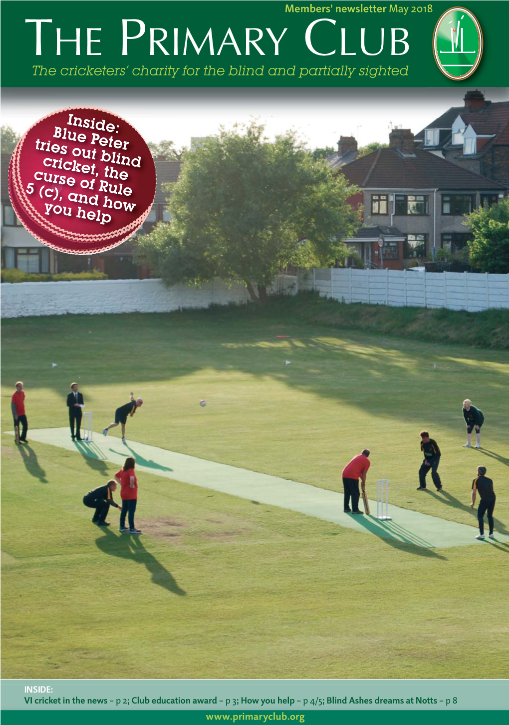 The Cricketers' Charity for the Blind and Partially Sighted