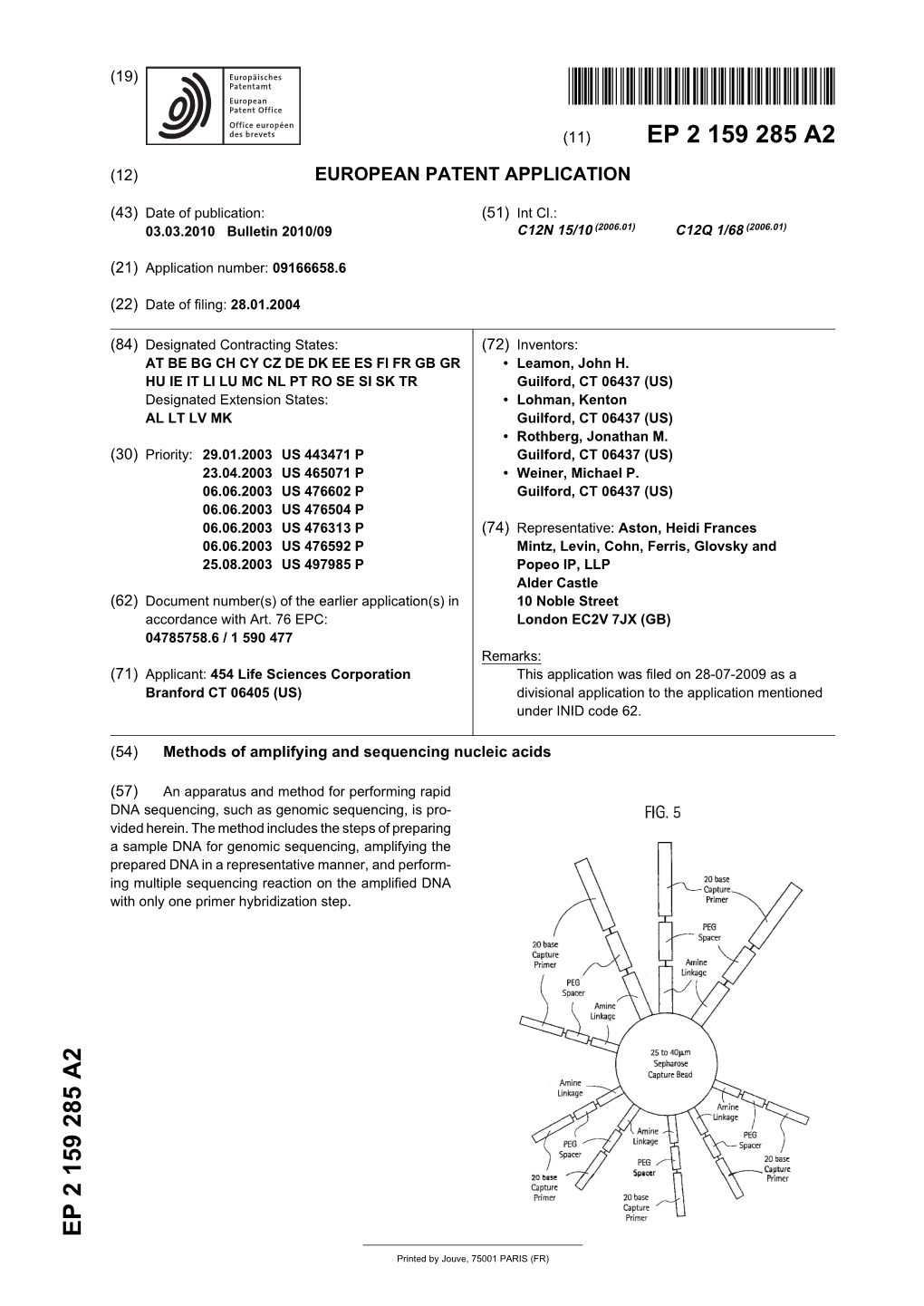 Methods of Amplifying and Sequencing Nucleic Acids