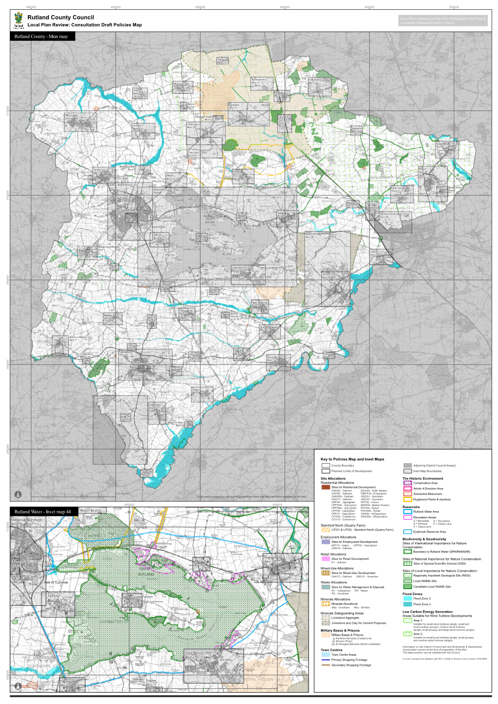 Local Plan Review: Consultation Draft Policies Map