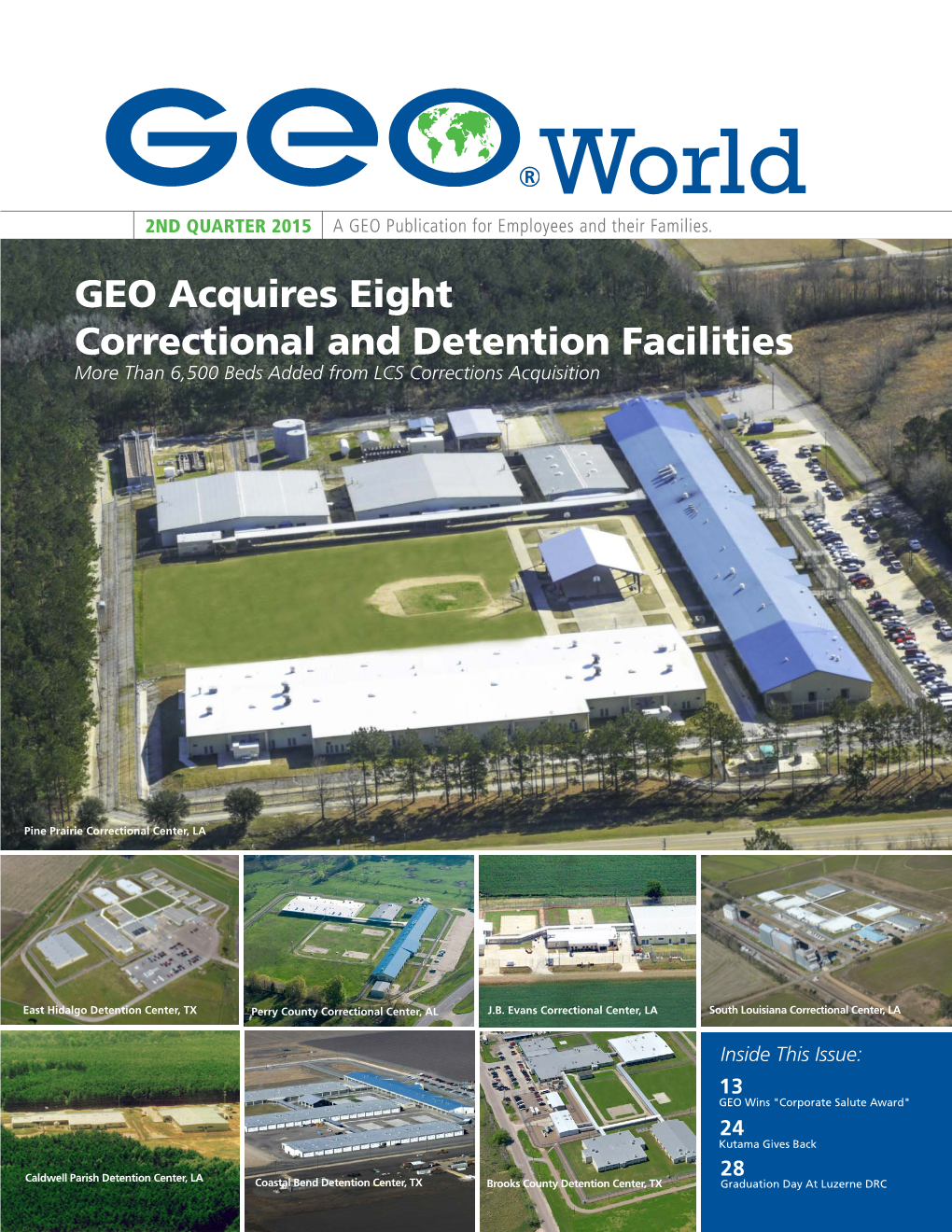 GEO Acquires Eight Correctional and Detention Facilities More Than 6,500 Beds Added from LCS Corrections Acquisition