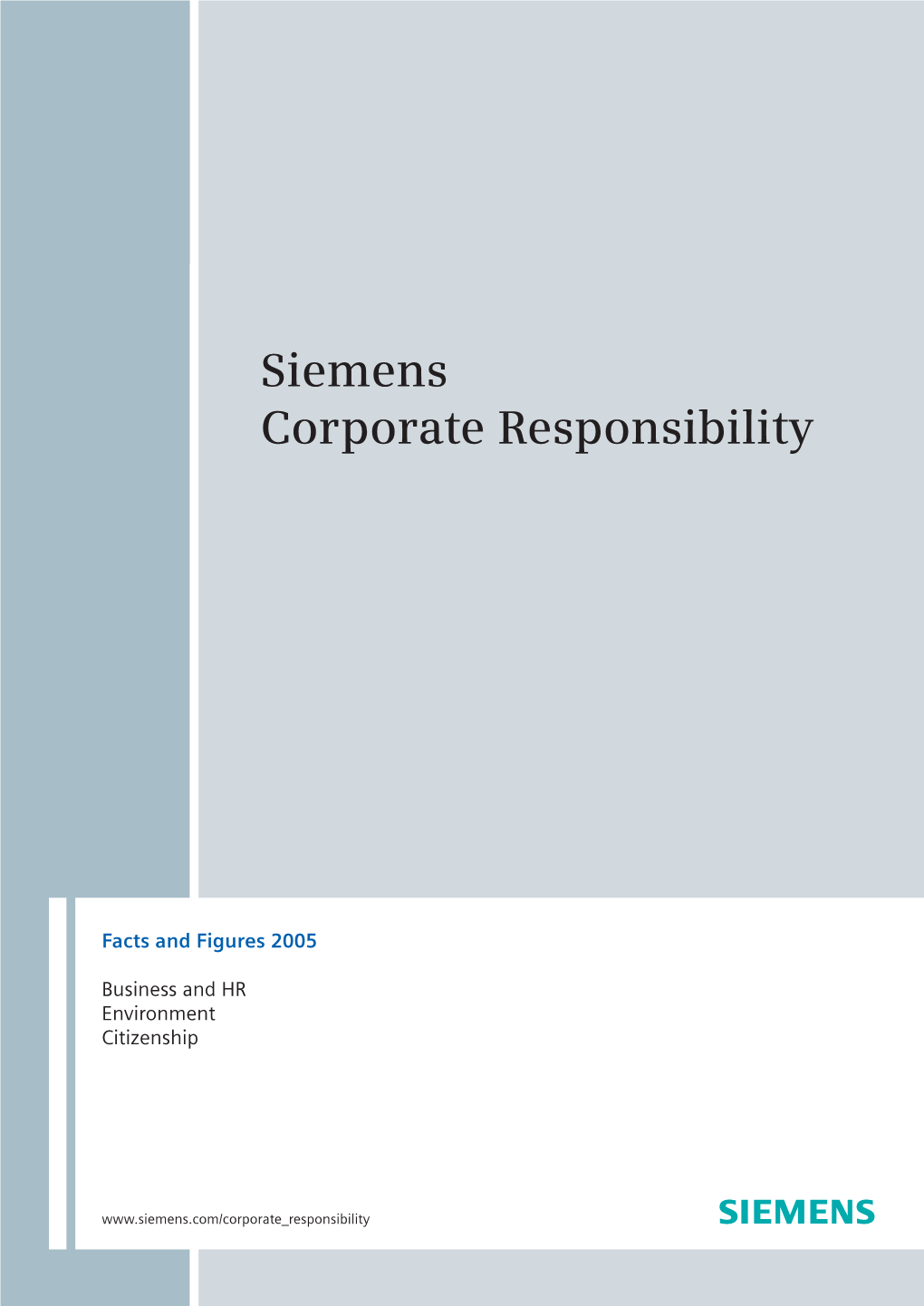 Siemens Corporate Responsibility