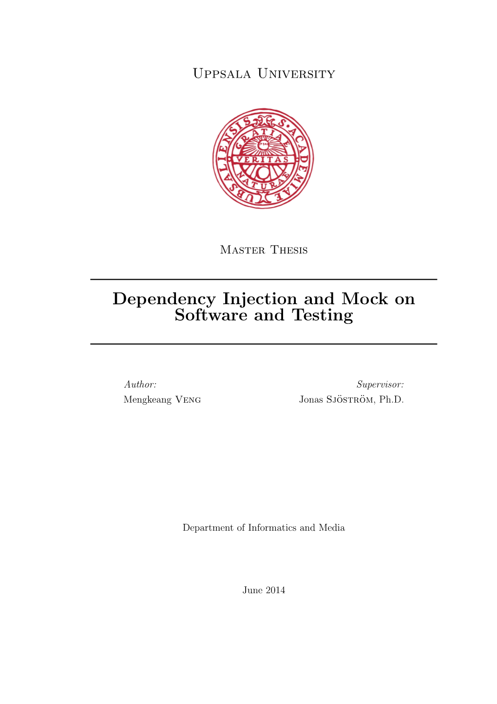 Dependency Injection and Mock on Software and Testing