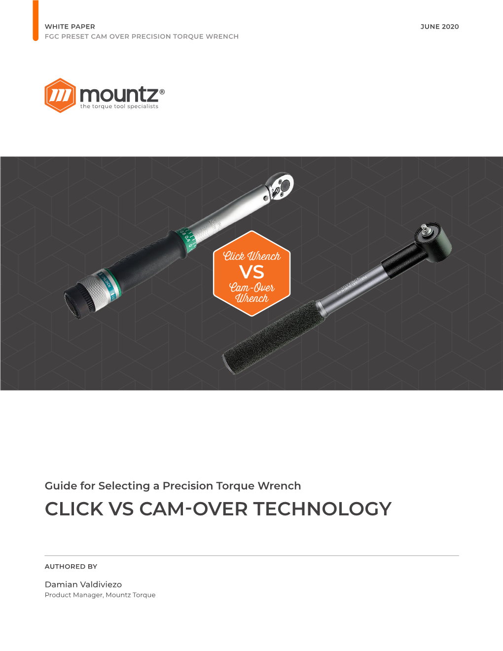 Mountz Click Vs Cam-Over Wrench White Paper