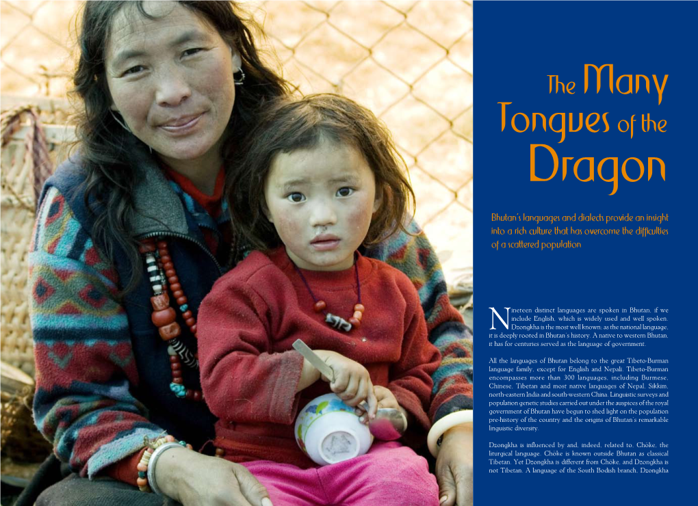 The Many Tongues of the Dragon: Bhutan's Languages and Dialects