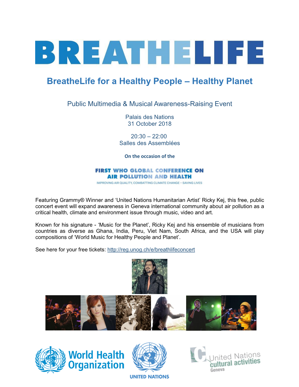 Breathelife for a Healthy People – Healthy Planet