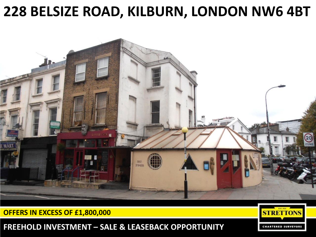 228 Belsize Road, Kilburn, London Nw6 4Bt