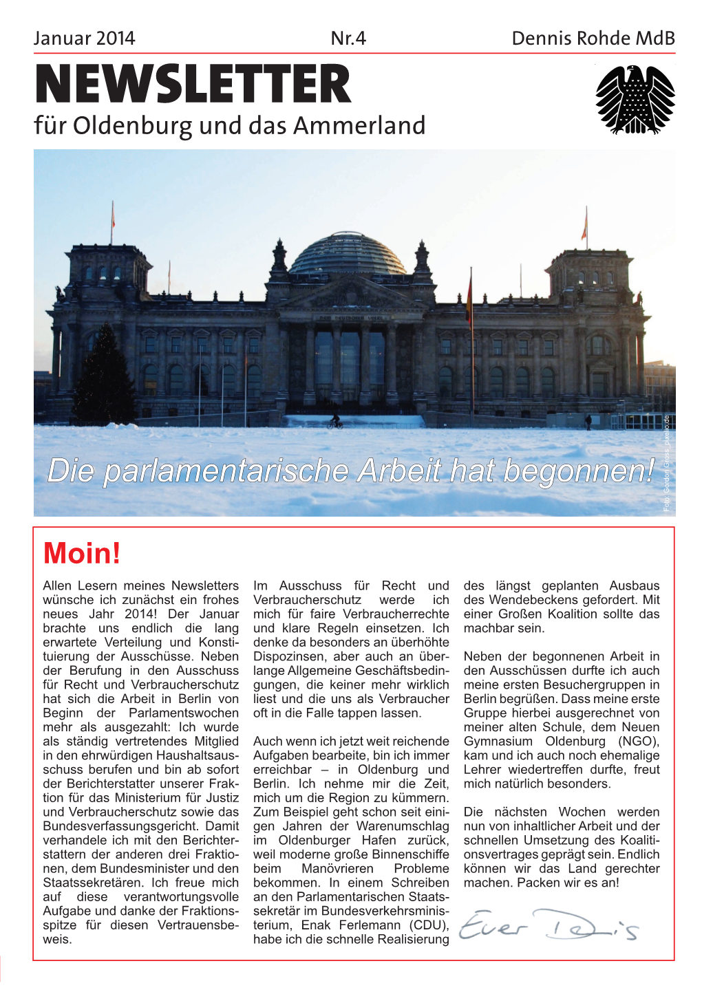 NEWSLETTER Oldenburg Und Das Ammerland