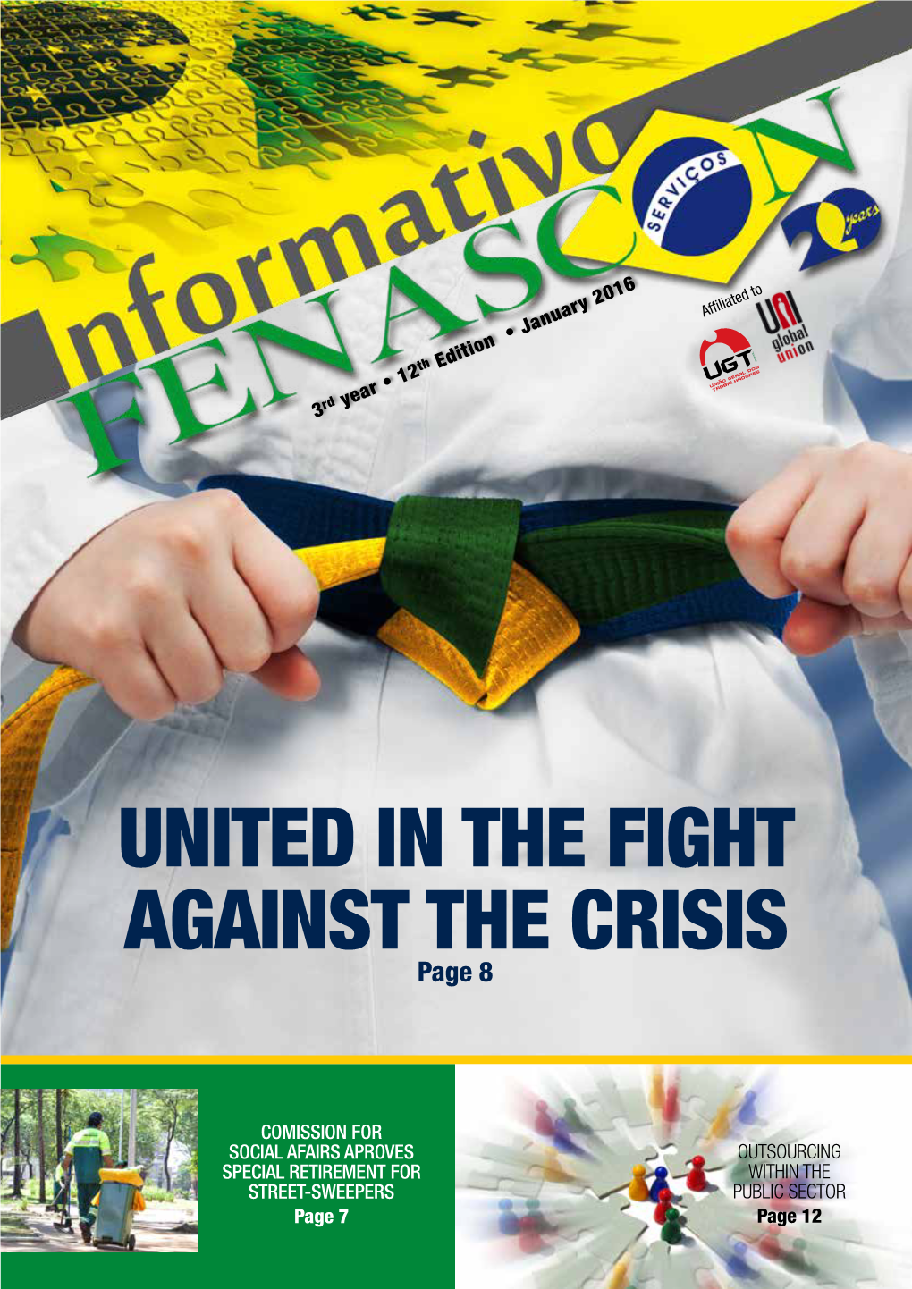 UNITED in the FIGHT AGAINST the CRISIS Page 8