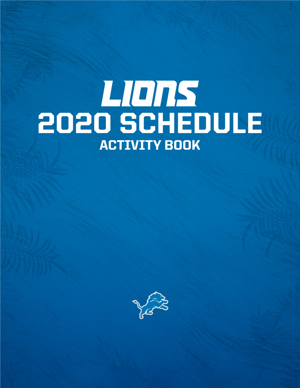 Schedule Activity Book