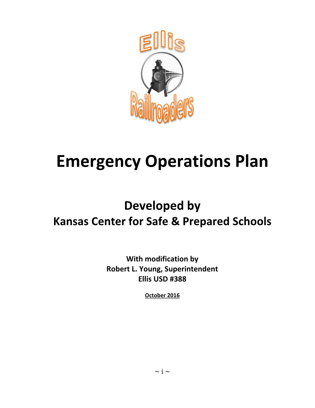 Emergency Operations Plan