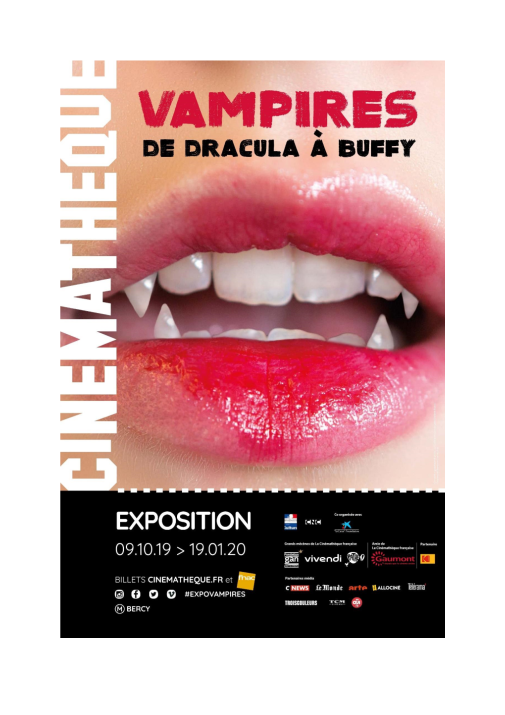 Exposition Vampires Une Coédition Réunion Des Musées Nationaux - Grand Palais (Rmn-GP) / La Cinémathèque Française