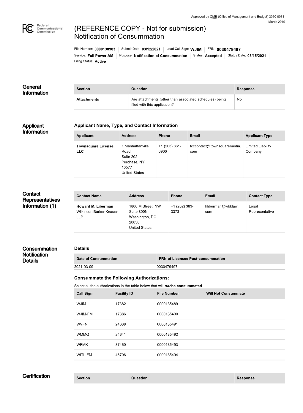 Draft Copy « Licensing and Management System «