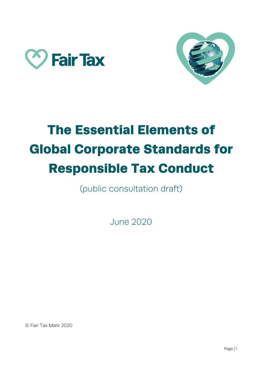 The Essential Elements of Global Corporate Standards for Responsible Tax Conduct