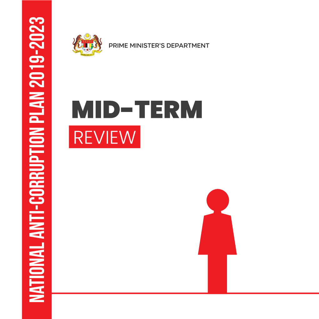 National Anti-Corruption Plan 2019-2023 No Goal Statement Achievement in Achievement in Year 2019 Year 2020