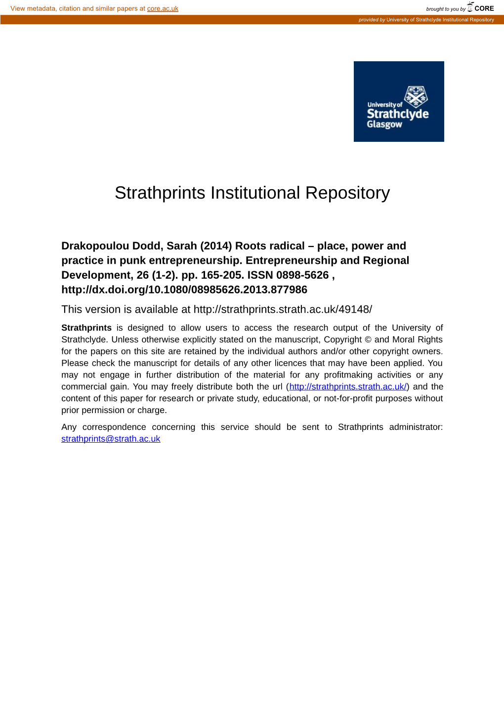 Strathprints Institutional Repository