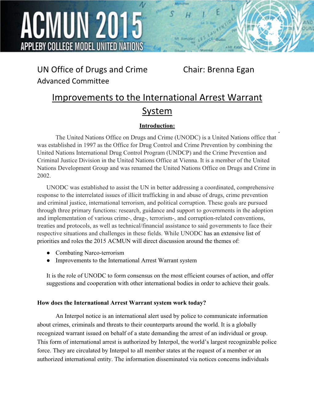 Improvements to the International Arrest Warrant System