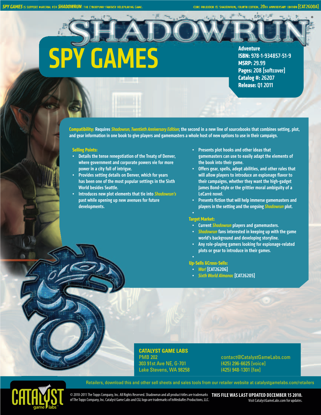 CAT26207 Spy Games.Indd