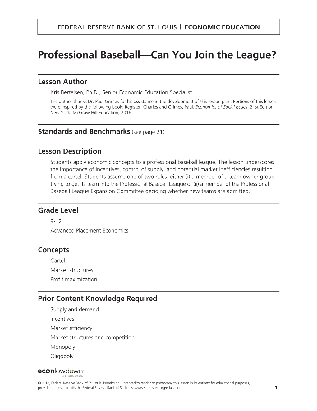 Professional Baseball—Can You Join the League?