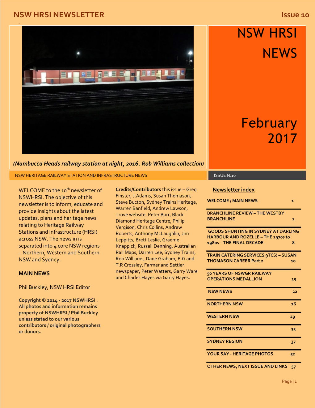 NSW HRSI NEWS February 2017