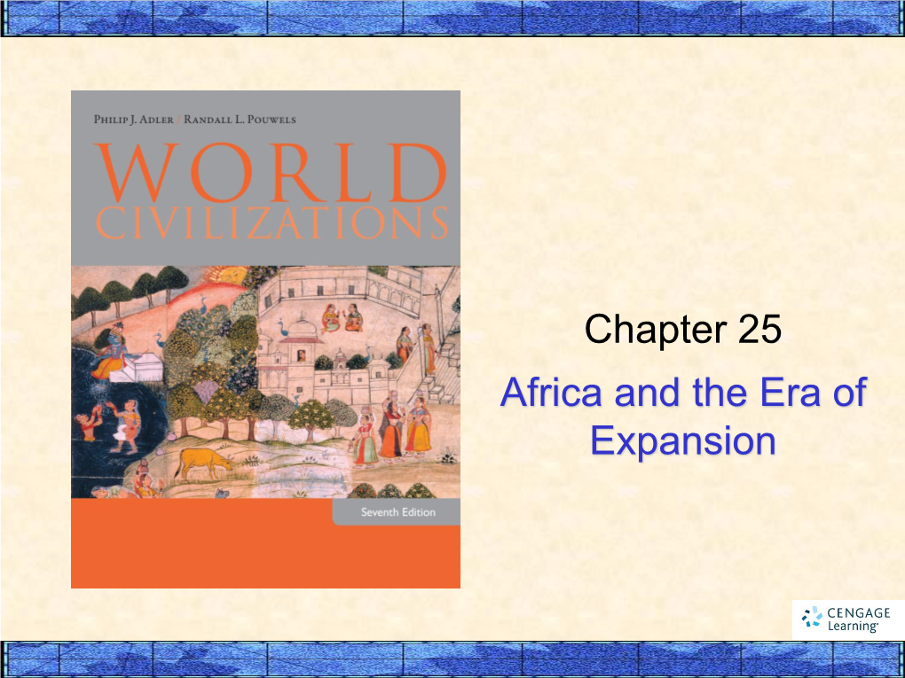 Chapter 38 Africa in the Era of Informal Empire