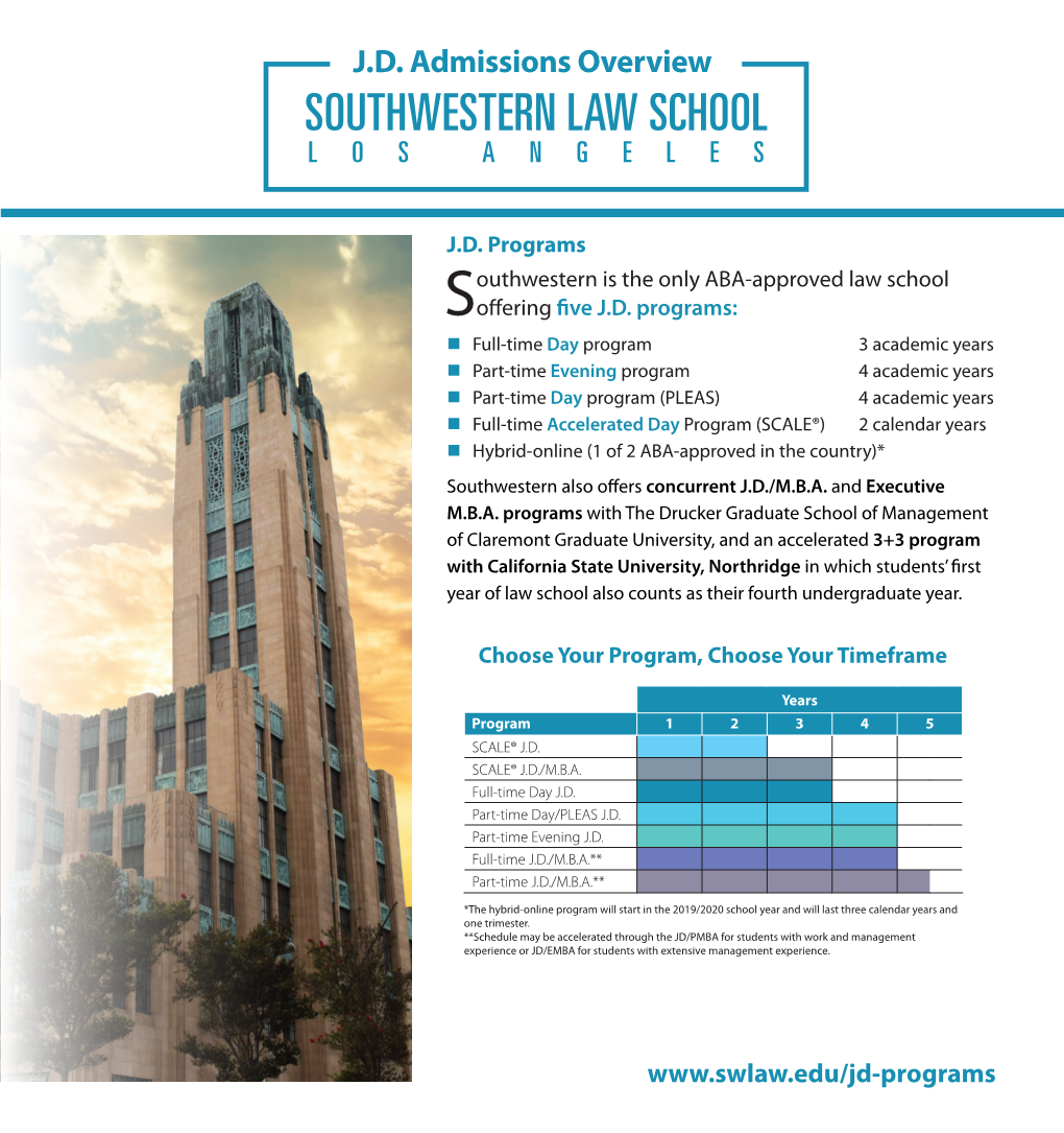 Southwestern Law School Los Angeles